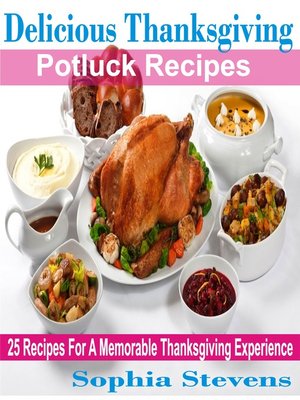 cover image of Delicious Thanksgiving Potluck Recipes